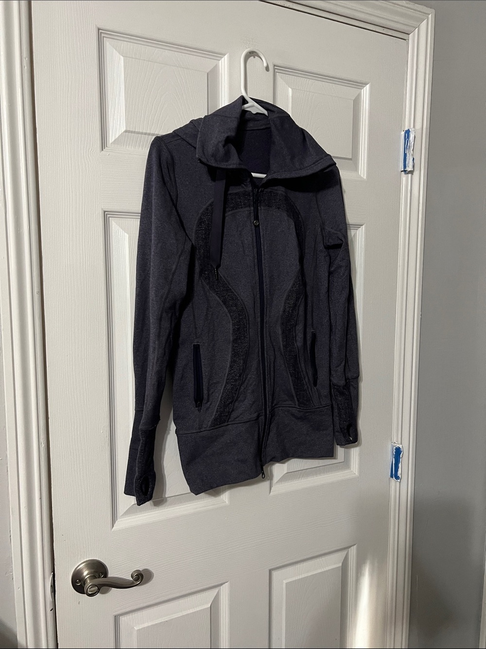 lululemon athletica purple and gray Full-Zip Hoodie Jacket